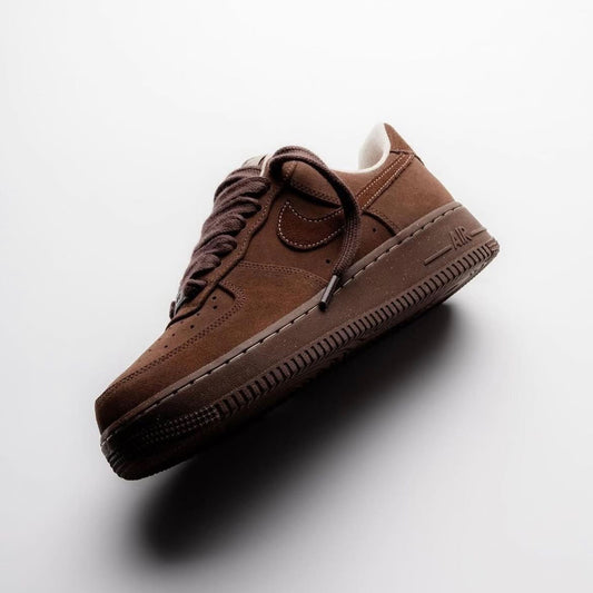 Nike Airforce 1 Cacao Wow low Top Leather Quality Brown First Copy Shoes