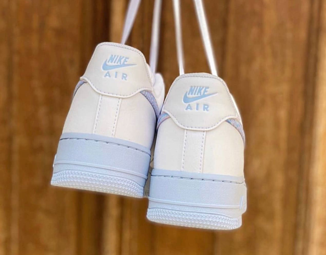 Nike First Copy Shoe Airforce 1 White/Blue