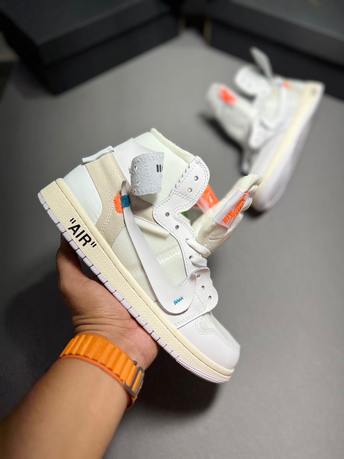 Nike Air Jordan Retro 1 Off White High first copy shoes