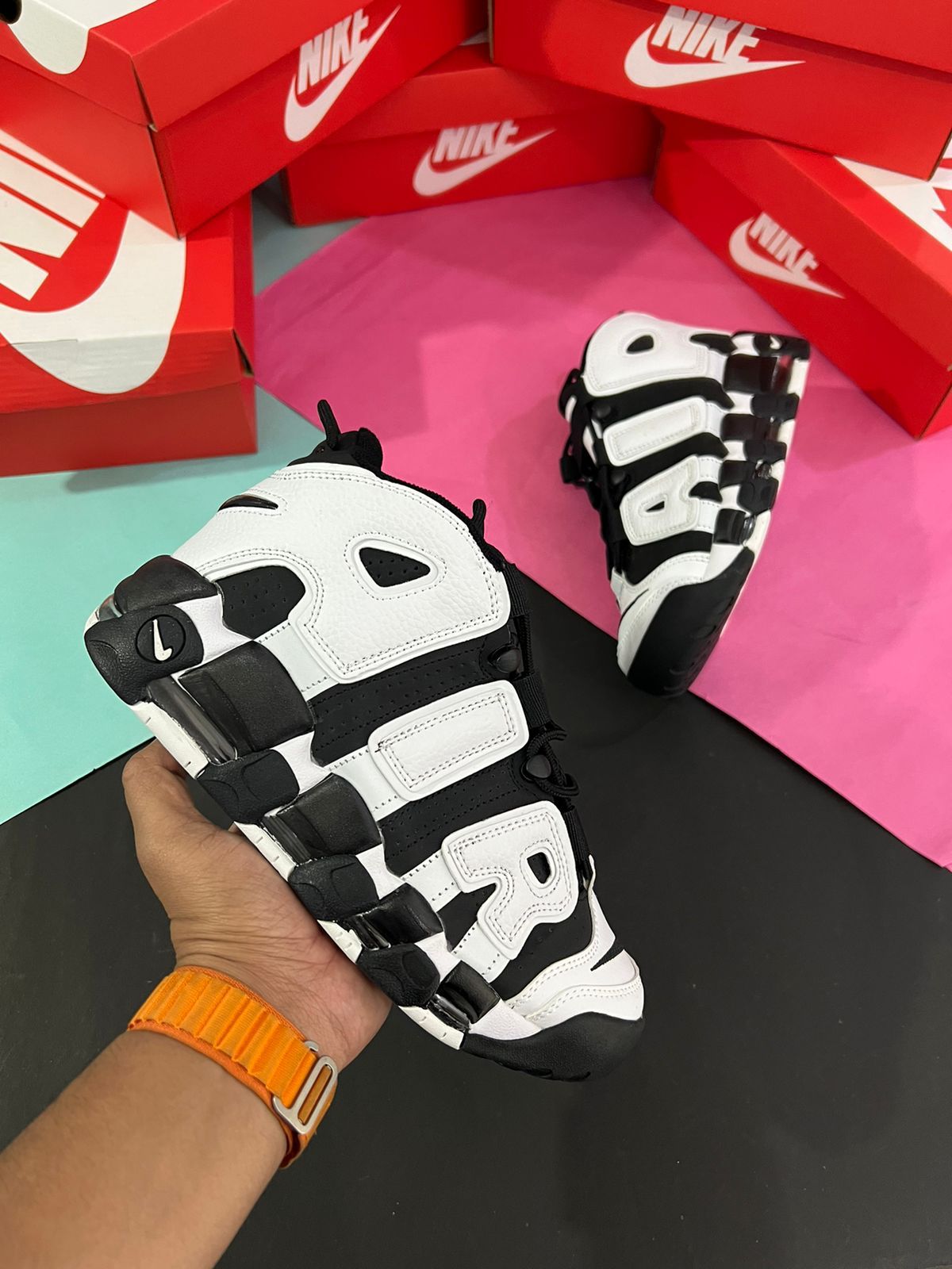Nike Air First Copy Shoe Uptempo 96 "Cobalt Bliss