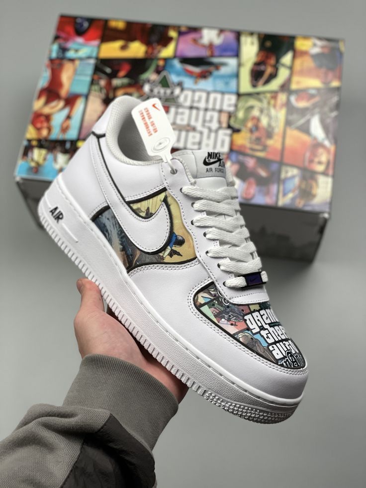 Nike Airforce 1 Low 07 X Grand Theft Auto First Copy