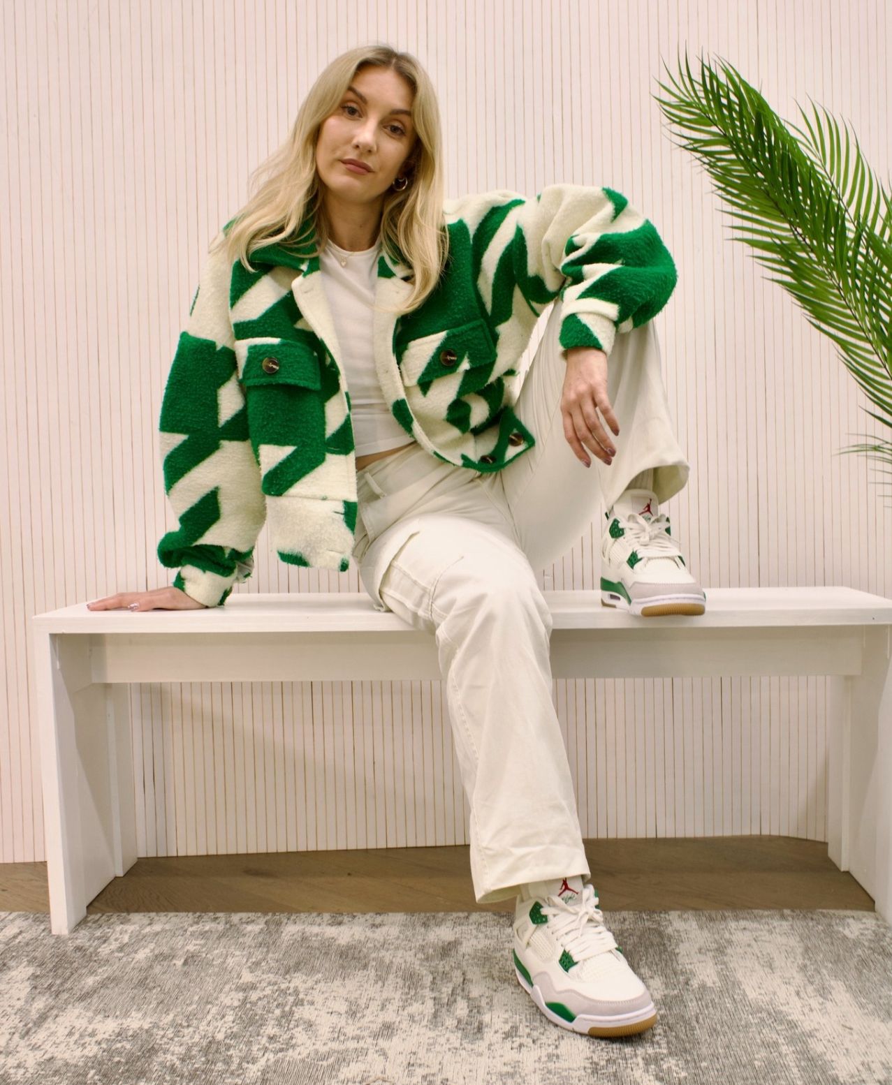 Nike Air Jordan Retro 4 SB Pine Green first copy shoes