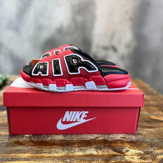 NIKE UPTEMPO SLIDE First Copy Slipper Red