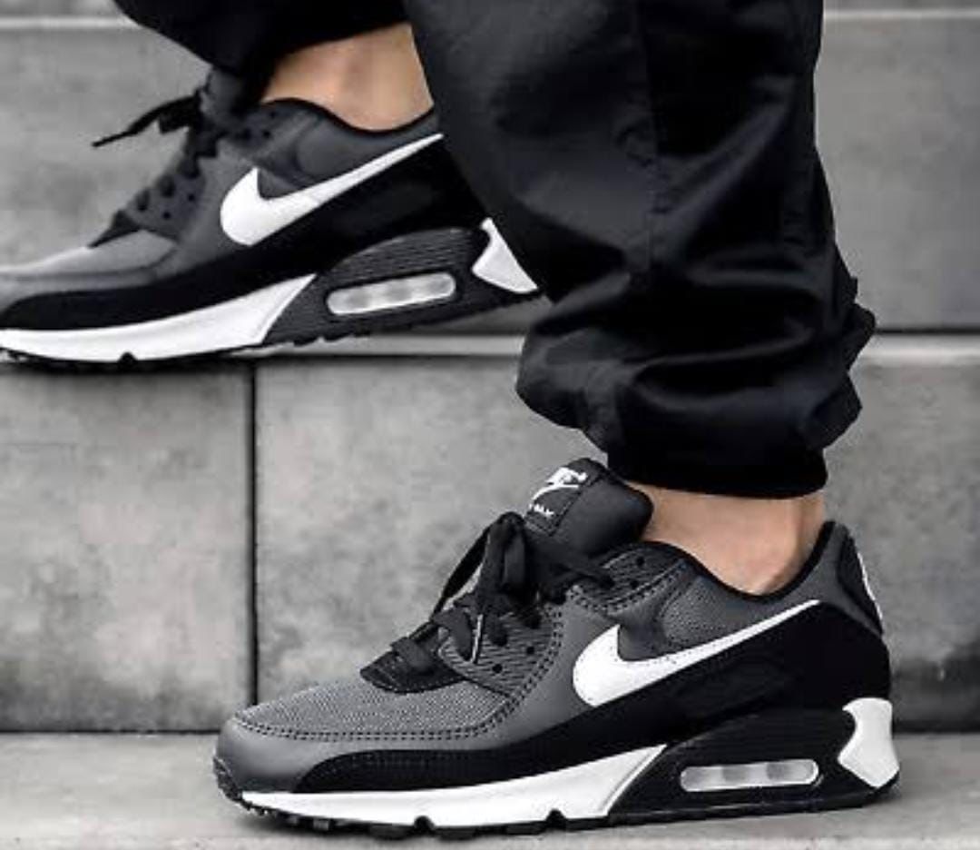 Nike Air First copy Shoe Airmax 90 Light Smoke Grey
