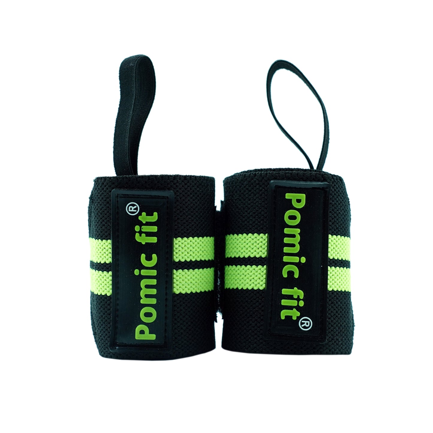 Wrist Support Gym Band Strap Black & Neon