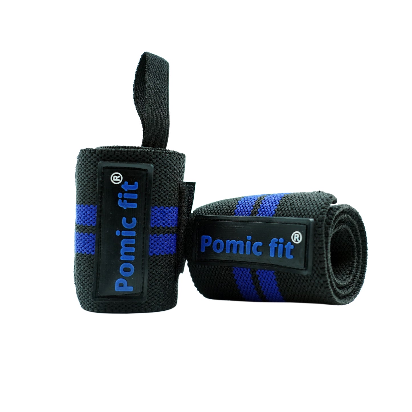 Wrist Support Gym Band Strap Black & Blue