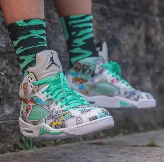 Jordan Retro 5 Wings First Copy Shoe