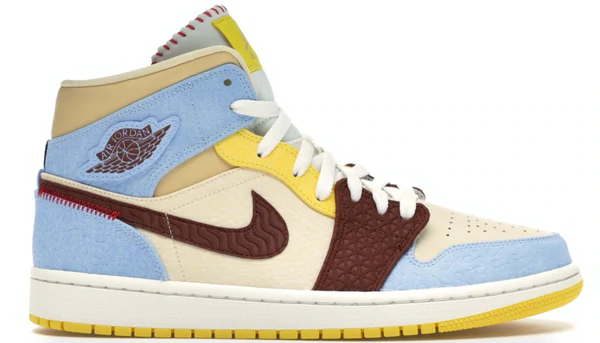 Jordan 1 Mid SE Fearless First Copy Shoe