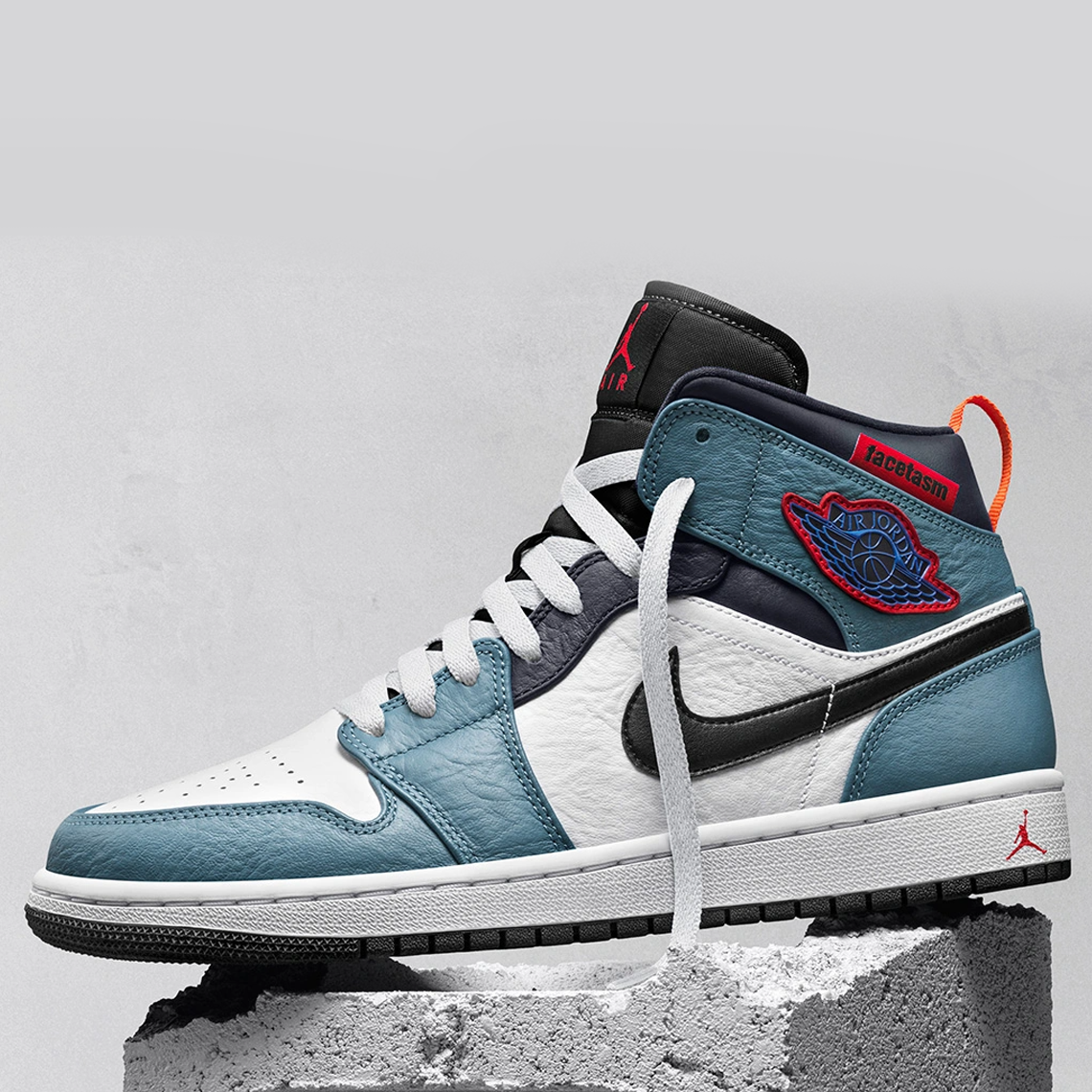 Air Jordan I Mid Fearless 'Facetasm First Copy
