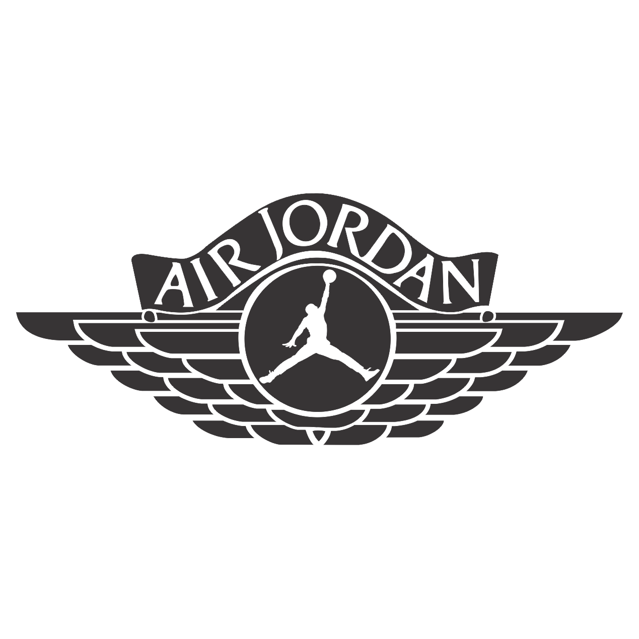 Air jordan 1 wings sales logo