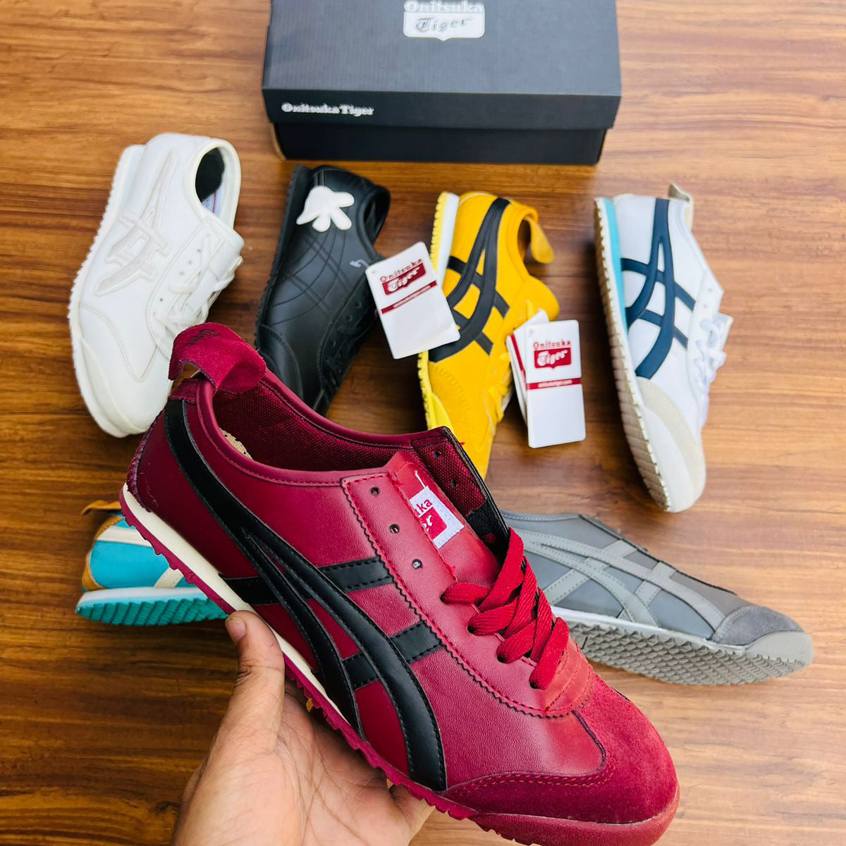 TIGER Leather First Copy Shoes /Tiger latest Sports Shoes 2023
