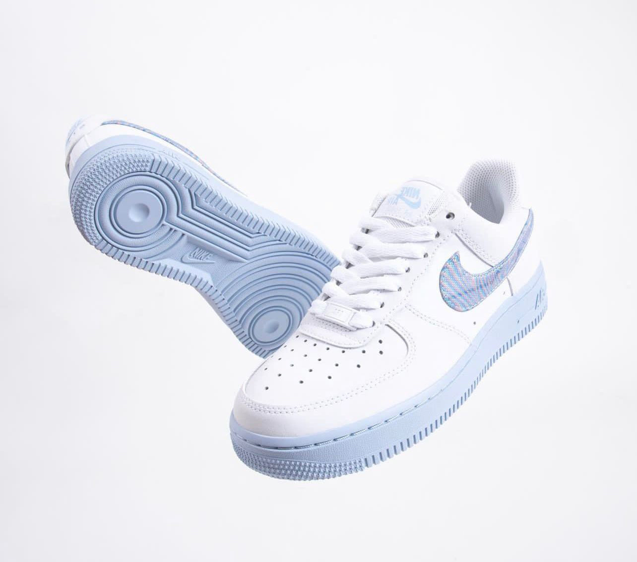 Nike First Copy Shoe Airforce 1 White/Blue