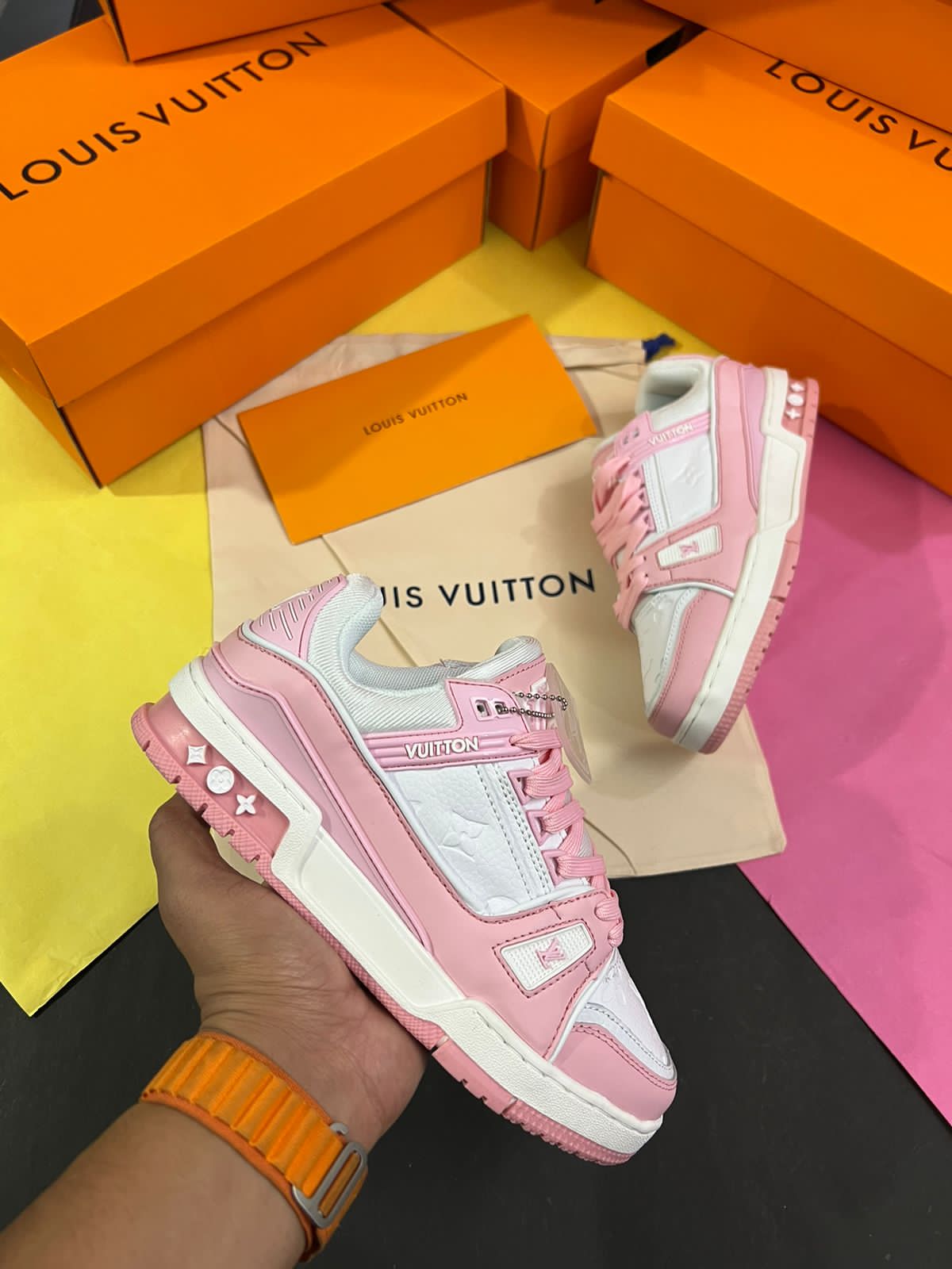 Louis Vuitton Trainer First Copy Shoe For Girl