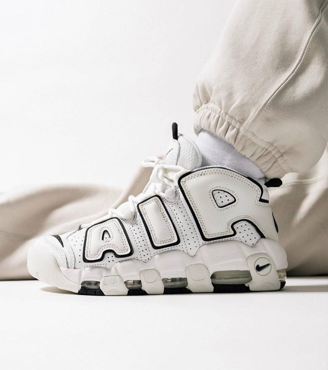 Nike Air First Copy Shoe Uptempo White and Black