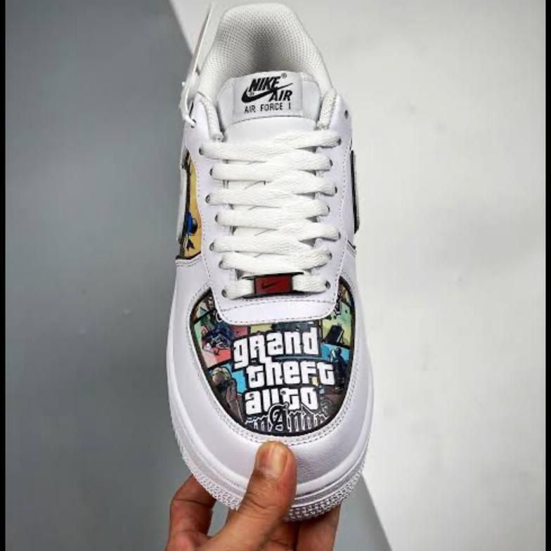 Nike Airforce 1 Low 07 X Grand Theft Auto First Copy
