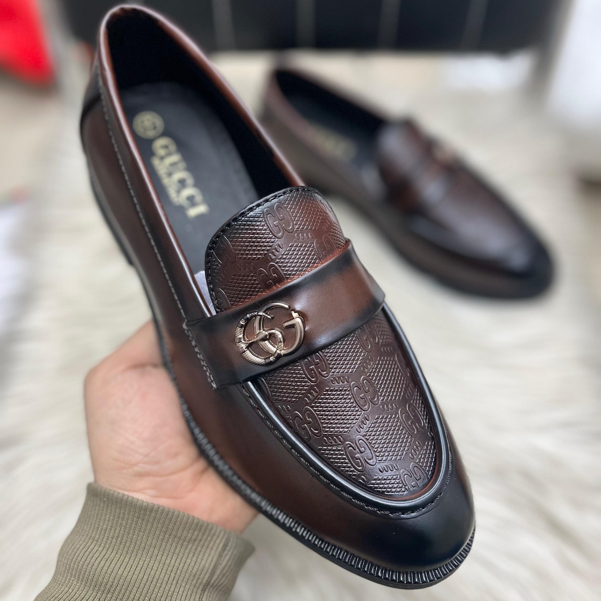 Gucci First Copy Shoe Very High Quality faux Leather