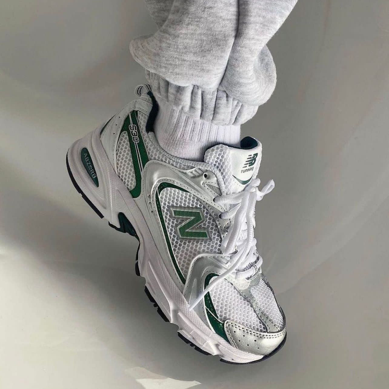 New Balance 530 Green/Silver First Copy Shoes First Copy shoes