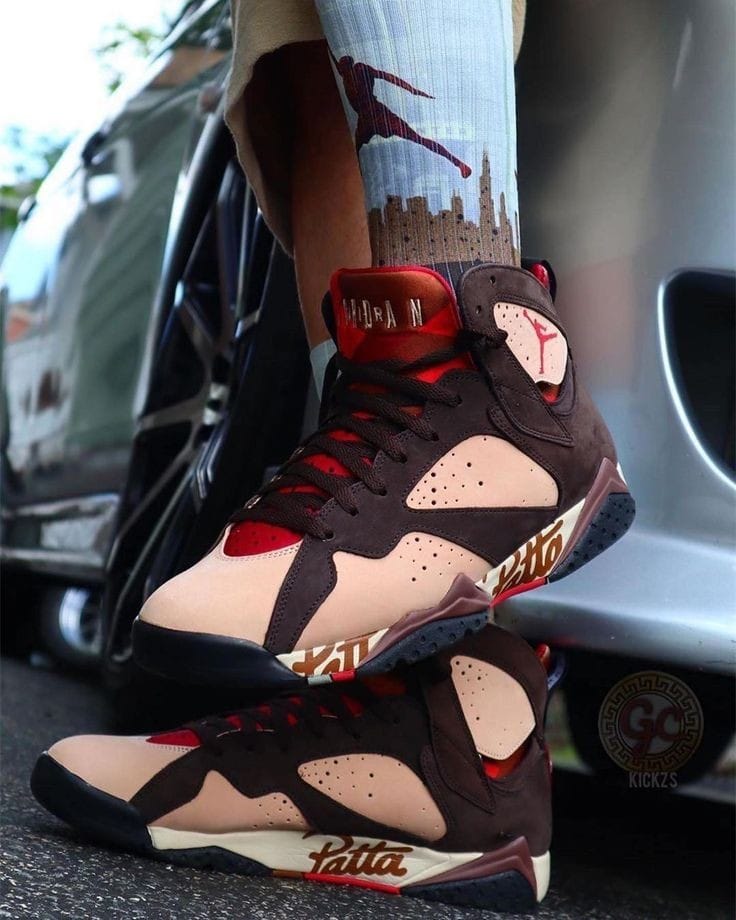 Air Jordan Retro 7 X patta first copy shoes