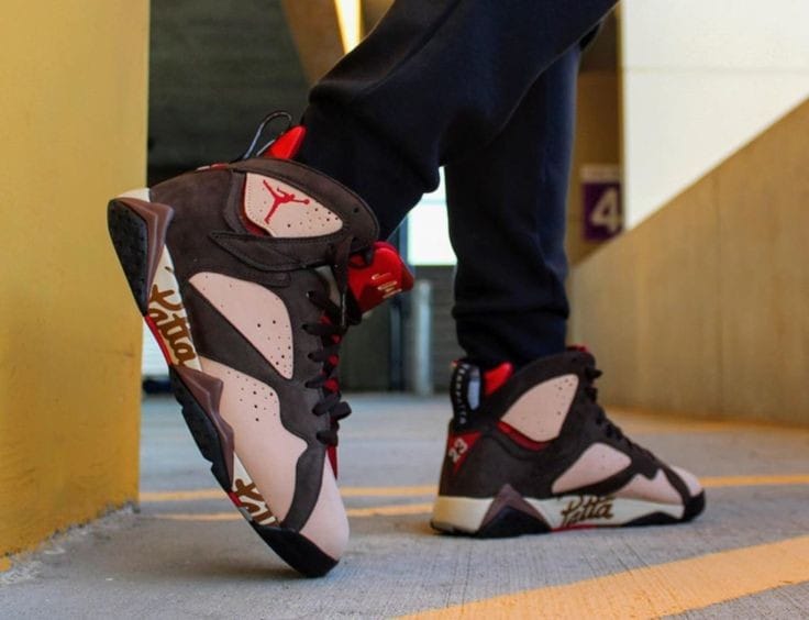 Air Jordan Retro 7 X patta first copy shoes