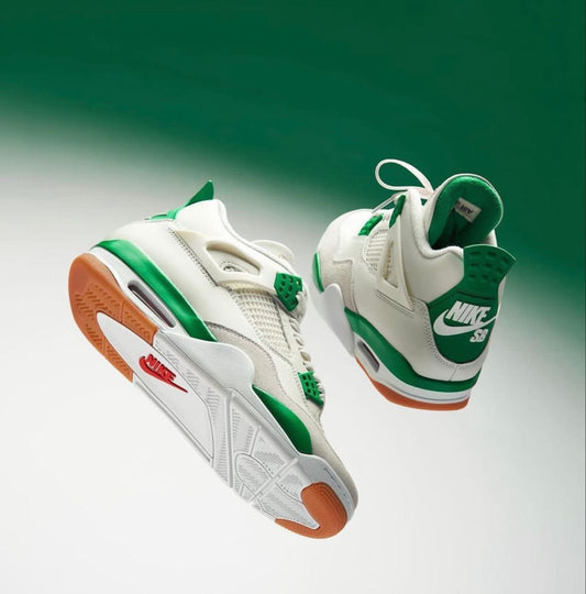 Nike Air Jordan Retro 4 SB Pine Green first copy shoes