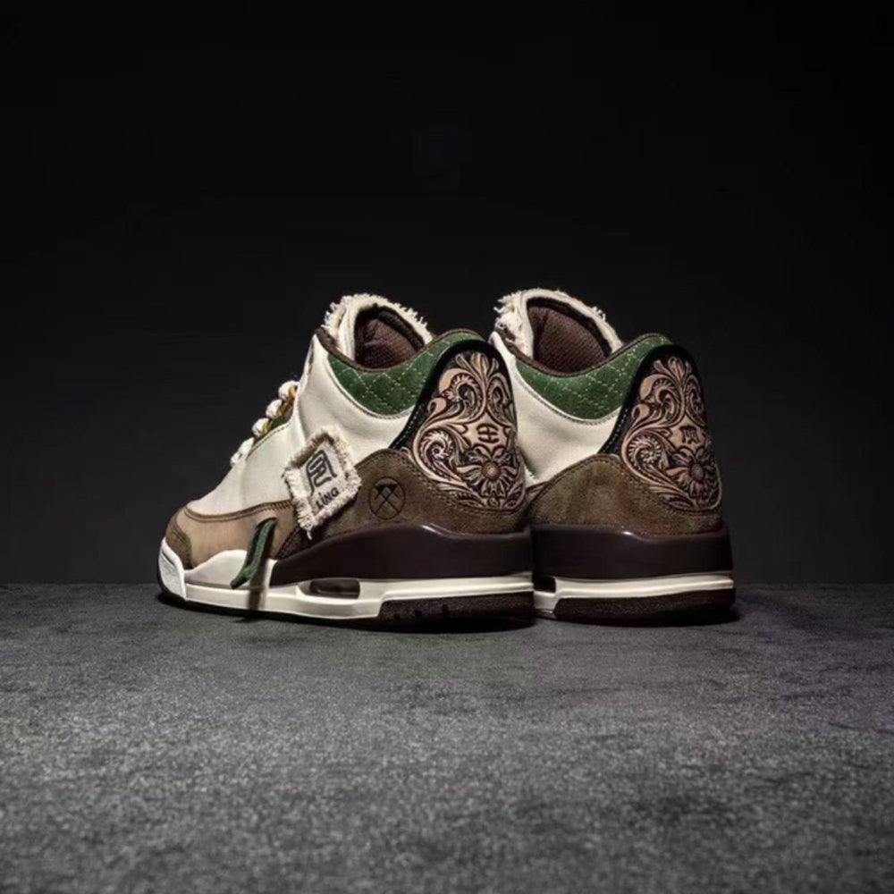 Air Jordan RETRO 3 Tiger High First Copy Shoe