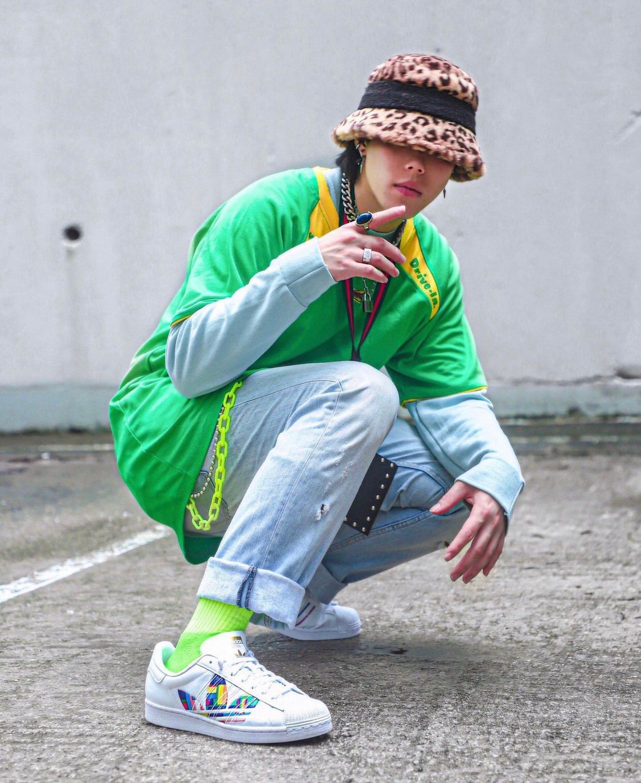 Adidas Superstar Sunflower First Copy Shoe