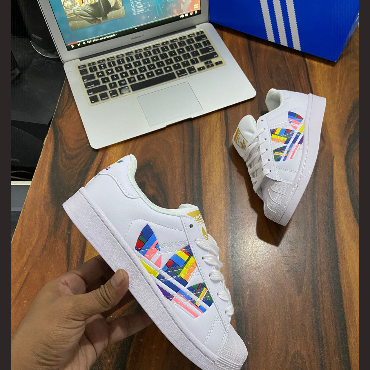 Adidas Superstar Sunflower First Copy Shoe/ Adidas first copy shoes/2023