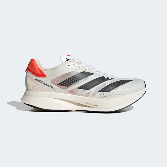 ADIZERO ADIOS PRO 2.0 SHOES RUNNING First Copy Shoes (White & Orange)